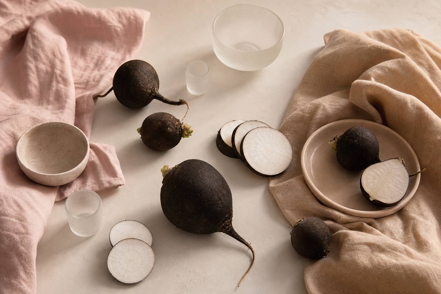 Radis noir : vertus santé, idées recettes savoureuses et précautions à connaître, Radis noir et